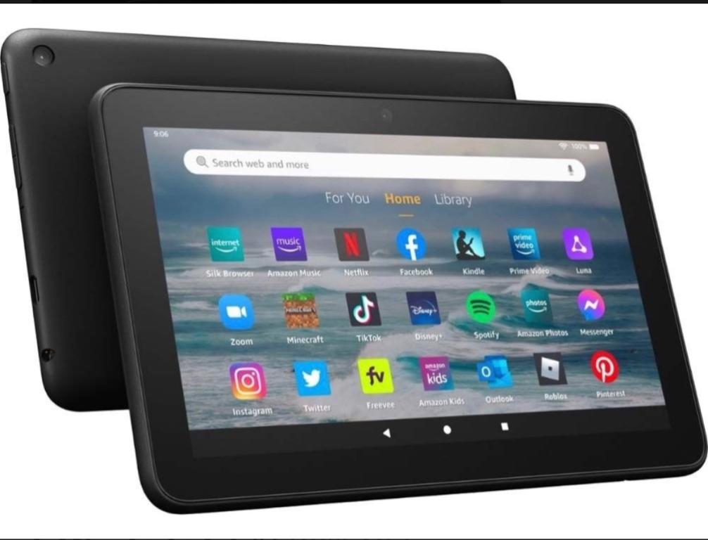 Tablet Amazon Fire 7 Lançamento 12ª Geração 16gb 2gb ram Original preto