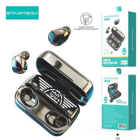 FONE SEM FIO BLUETOOTH METAL VISOR STAMERGA