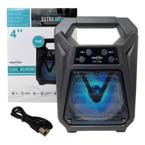 CAIXA DE SOM BLUETOOTH PORTÁTIL GRECITNICE