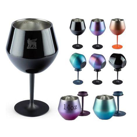 Taça Térmica STANLEY Inox 414ml 2 em 1 Copo Isolado a Vácuo