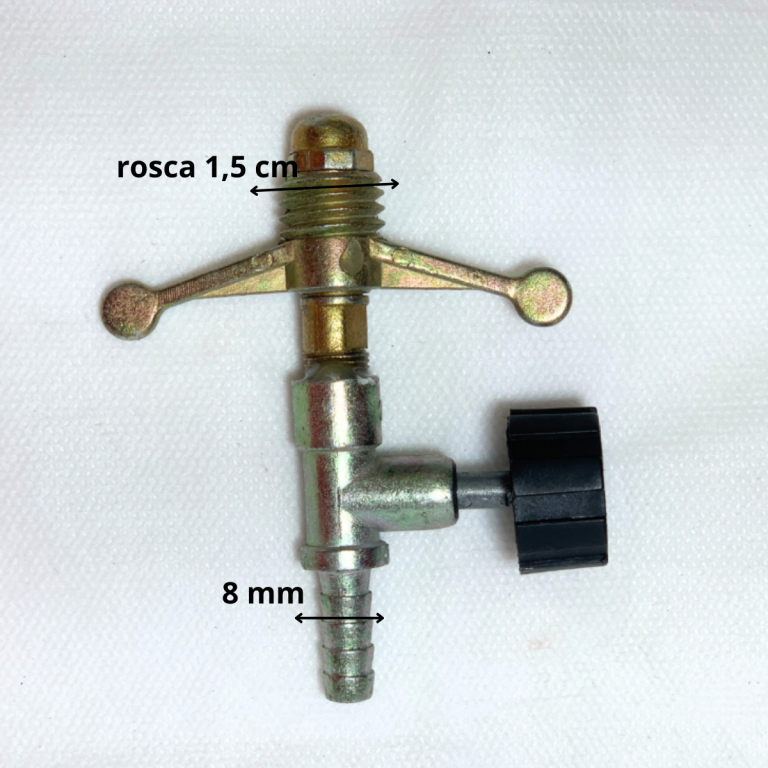 REGISTRO GÀS ALTA PRESSÃO COM BORBOLETA