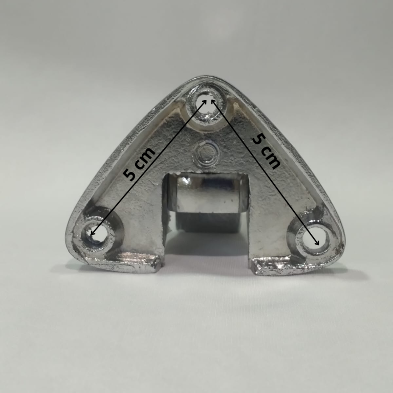 CASTANHA ENGATE N-4 CROMADA  P/GELADEIRA E CÂMARA FRIGORIFICA