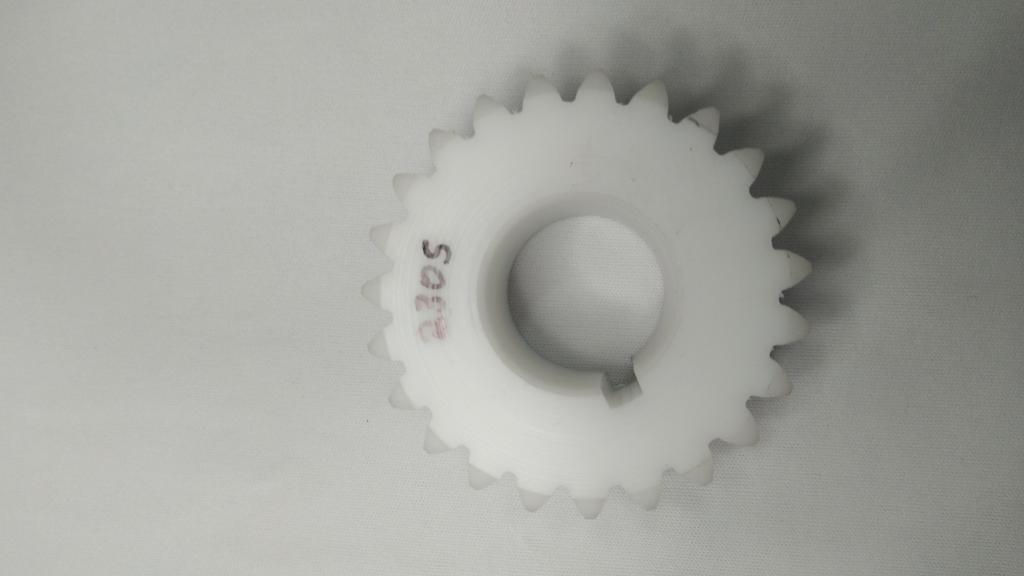 ENGRENAGEM FRANGUEIRA GASTROMAQ ARV- 23 DENTES COM CINTA METAL  EXT.76MM X Ø INT.31MM