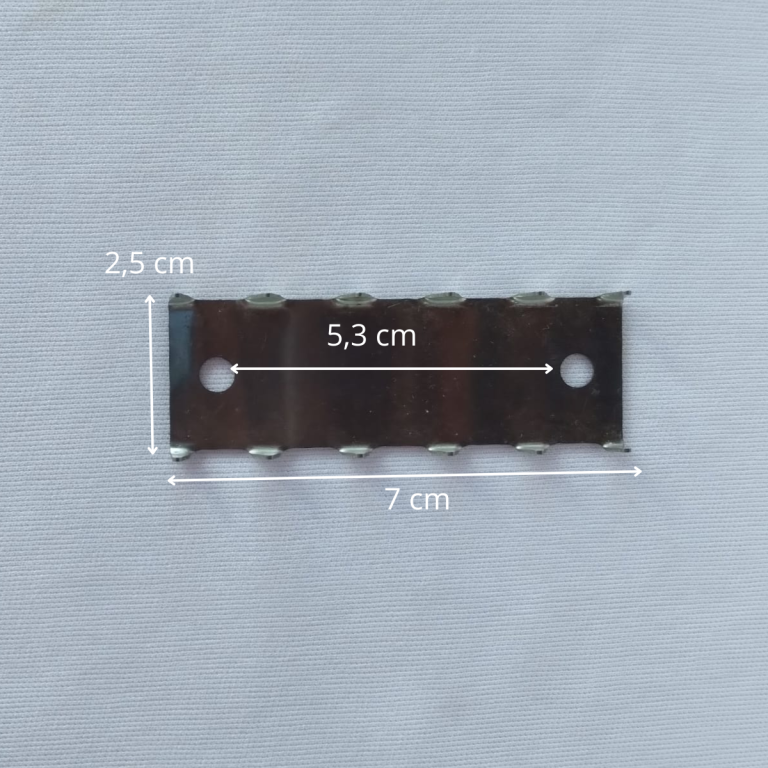 GARRA PARA CARRINHO OU PESO DO  FATIADOR DE FRIOS  BERMAR