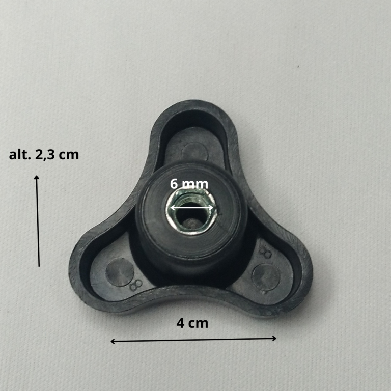 MANIPULO 3 P KT-40 BUCHA 1/4 DISCO CENTRAL 4 FATIADOR FRIOS BERMAR