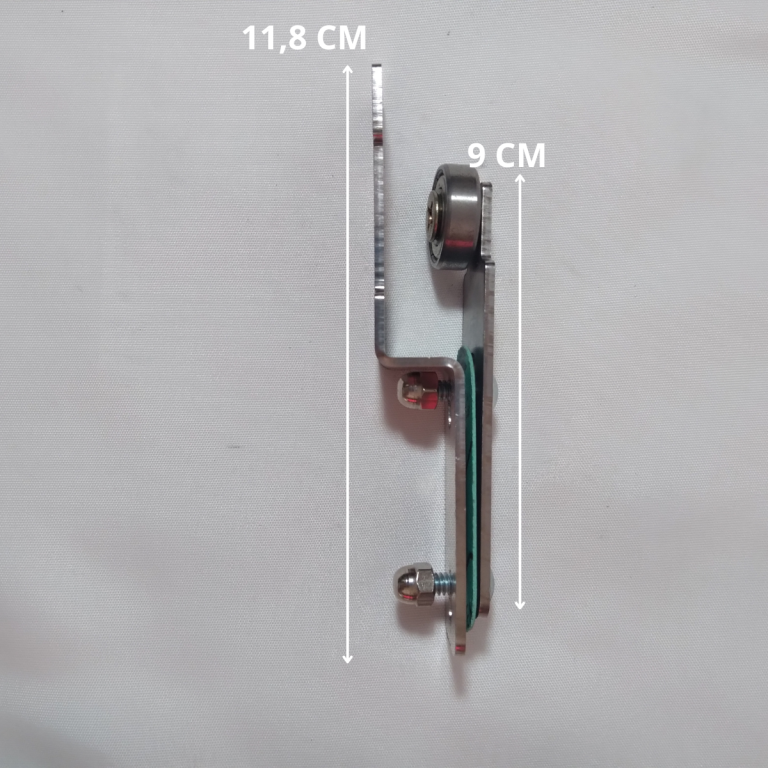 KIT CORREDIÇA PORTA MONTADA PARA  ASSADOR OU FRANGUEIRA  G-PANIZ /GASTROMAQ  ARV100/130 (31609)