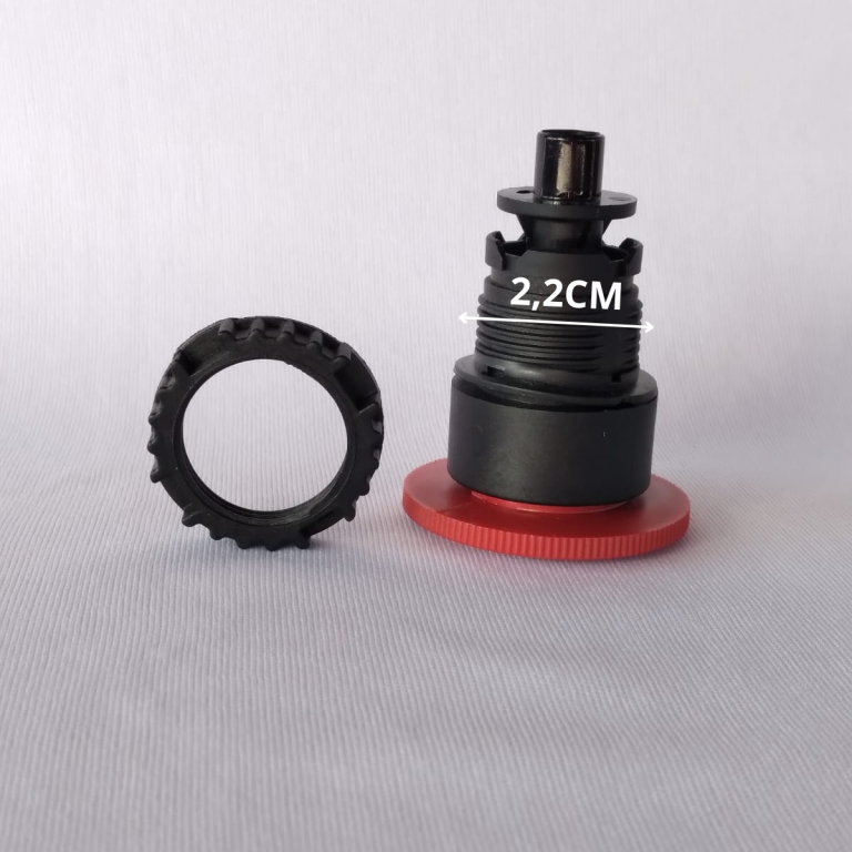 BOTÃO DE EMERGENCIA GIRA SOLTA CSW-BEG WH EMERGENCIA C/ TRAVA 12882445 (WEG) - 1749