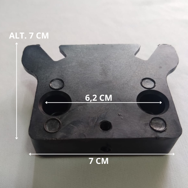 SUPORTE DOS ROLETES DO AMACIADOR DE BIFE BECARO DIANTEIRO
