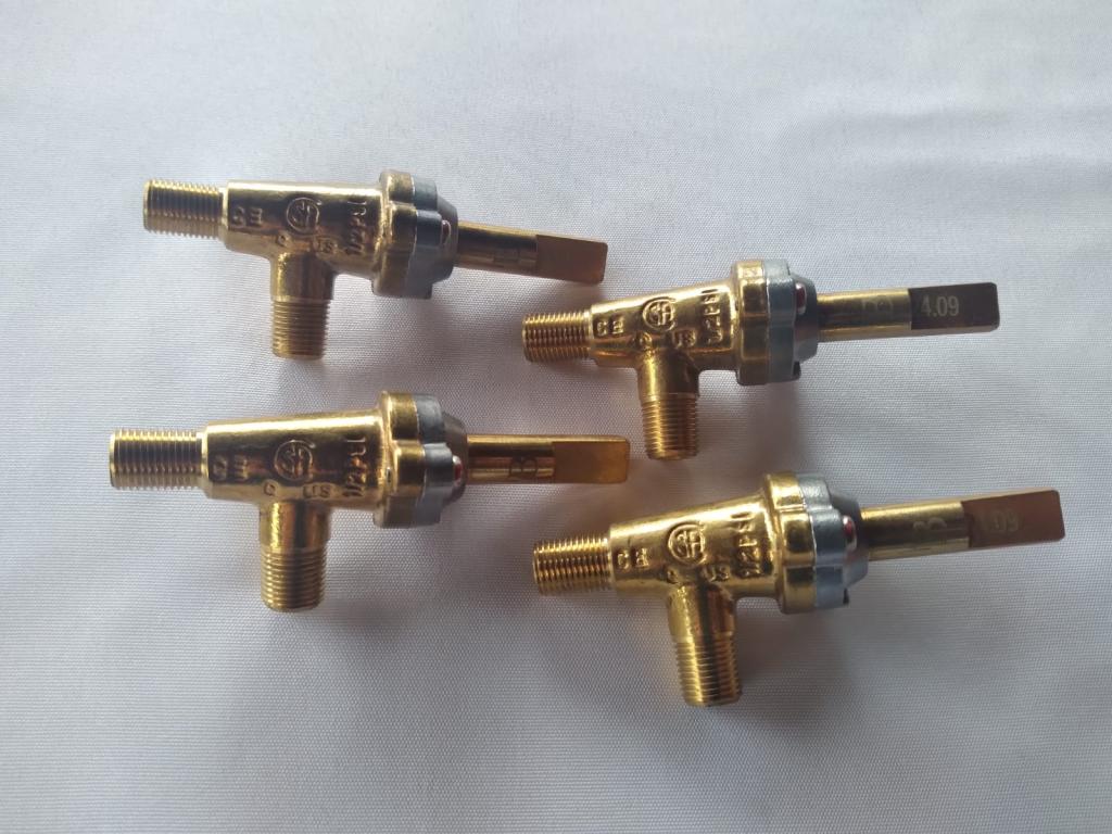 VALVULA DE GÁS DE PASSAGEM C/ FUNÇÃO LIGA E DESLIGA FIXAÇÃO ROSCA 1/8-27NPT  65MBAR A18  1/2PSI