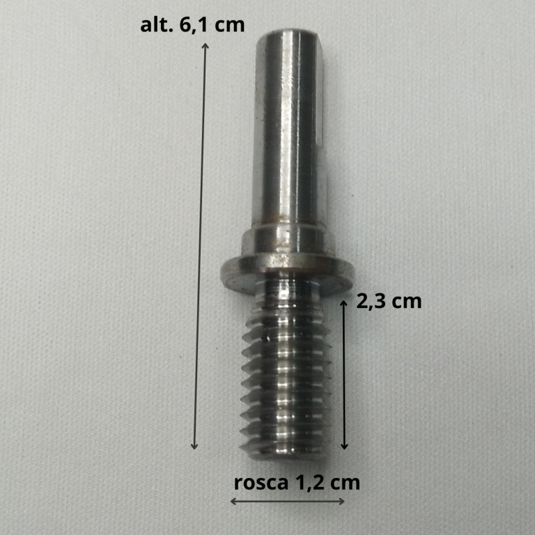 CONJUNTO ORIGINAL MANCAL E EIXO REGULADOR DA MESA DE FRIOS   BERMAR  250/300/330mm