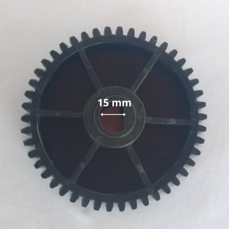 ENGRENAGEM DE NYLON CONICO PARA DESCASC ALHO VISA 46 DENTE ORIGINAL