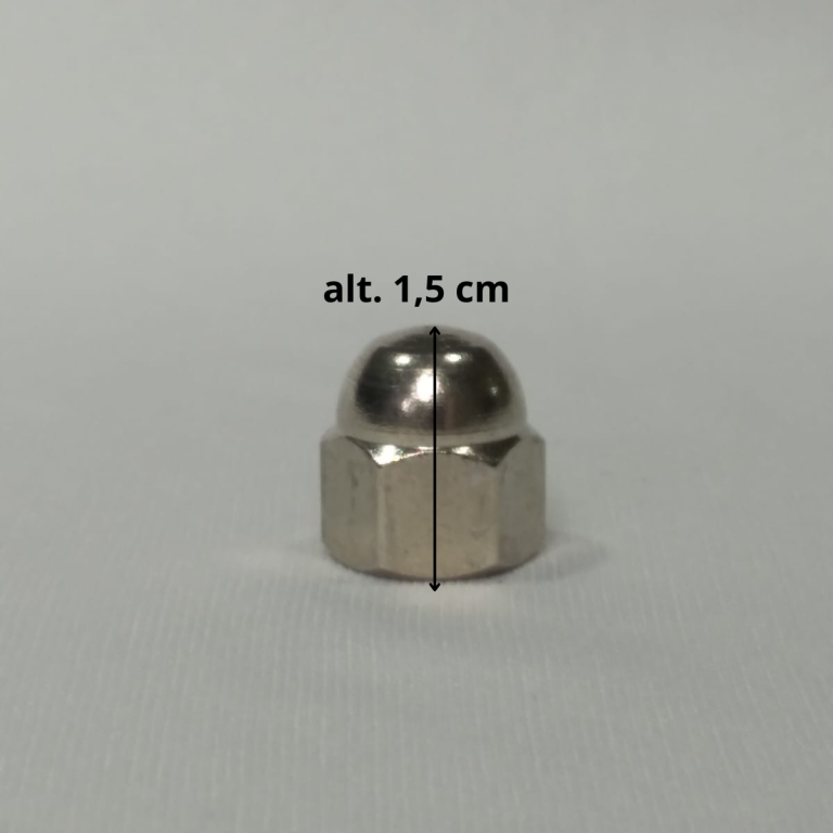 PORCA DAS LAMINAS/FACA OU EIXO LIQ.REF(19090-0) SKYMSEN 32UNEF 1/4" RE LATAO NIQUELADO