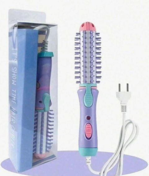 Escova 2 Em 1 Mini Chapinha Babyliss Alisadora Modeladora