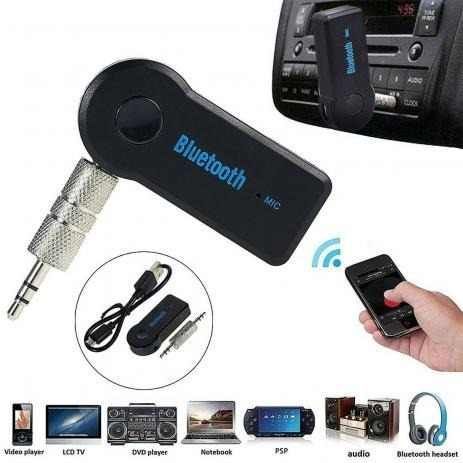 Car Mp3 Audio Player Bluetooth Transmissor Conexão Auxiliar