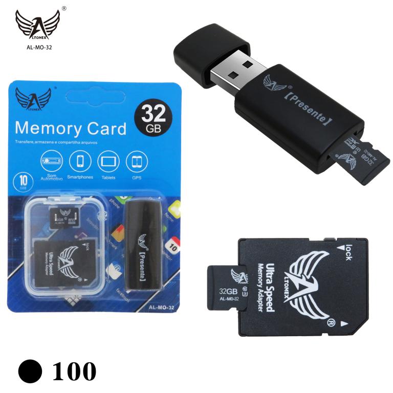Cartão de Memoria 32 GB (Classe 10)