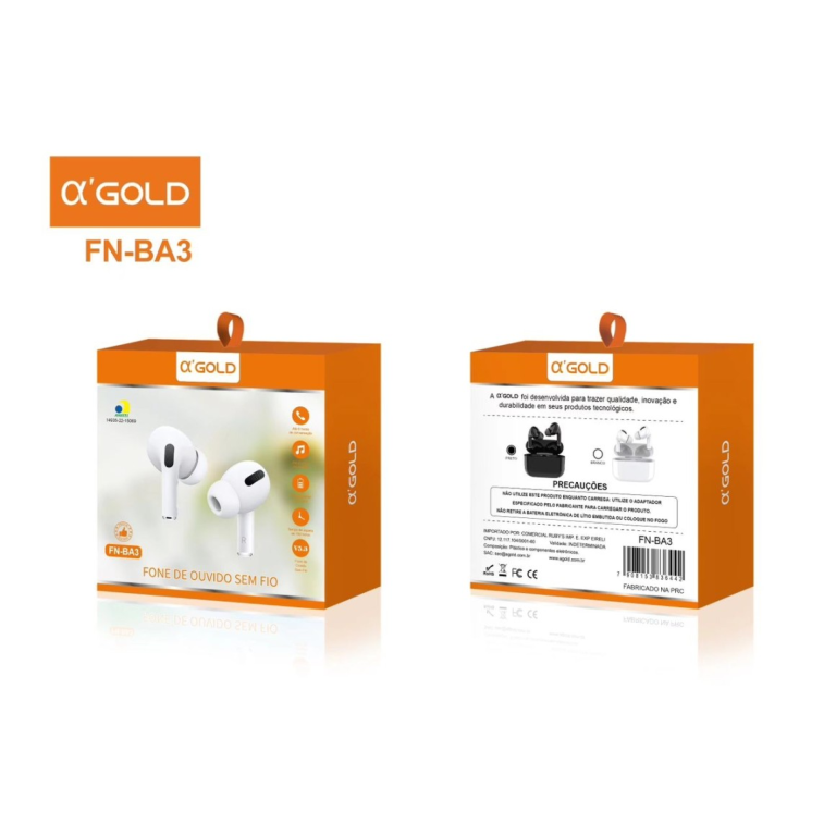 Fone Intra-Auricular Bluetooth