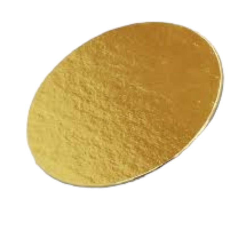 Base Laminada Redonda 28Cm OURO