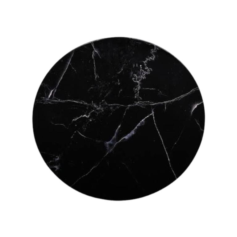 Cake Board Escalope 24Cm Marmore PRETO