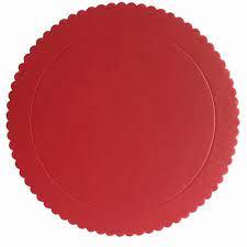Cake Board Premium 24cm VERMELHO