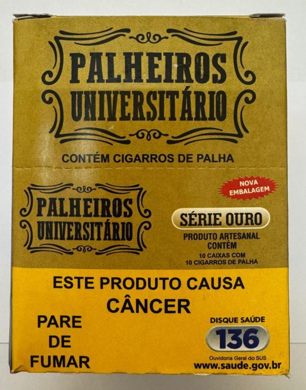 PALHEIRO UNIVERSITARIO OURO CAIXA 10X10