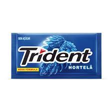 CHICLETE TRIDENT HORTELA DISPLAY C/21