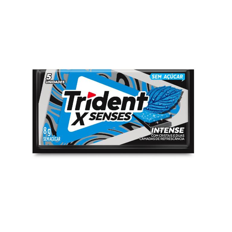 CHICLETE TRIDENT X SENSES INTENSE DISPLAY C/21