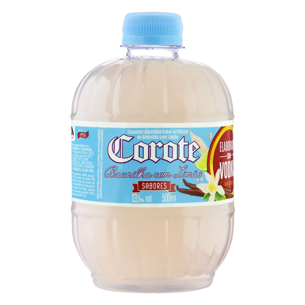 COROTE SABOR BAUNILHA COM LIMAO 500ML C/12