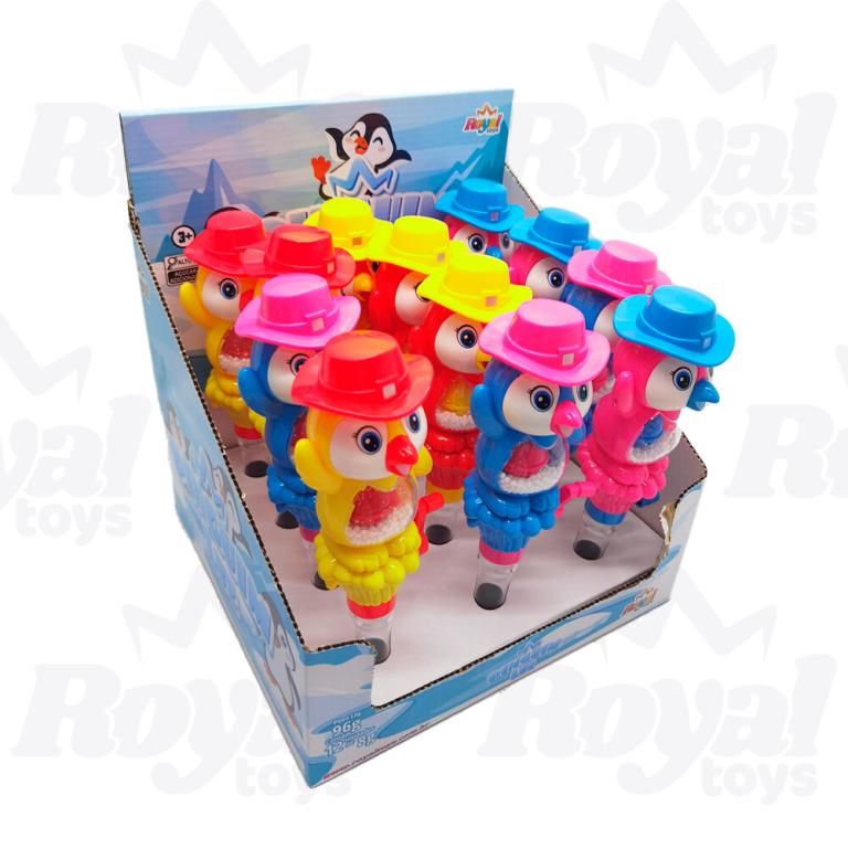 TOYS PINGUIM LUZ ROYAL CX C/12UN 8GR