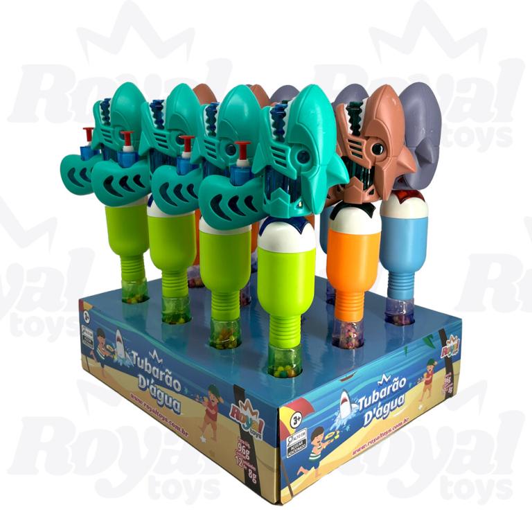 TOYS TUBARAO DE AGUA ROYAL CX C/ 12UN