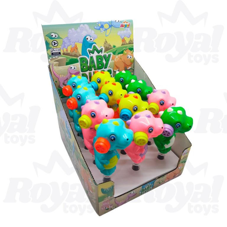 TOYS BABY DINO 2 ROYAL DISP C/12UN