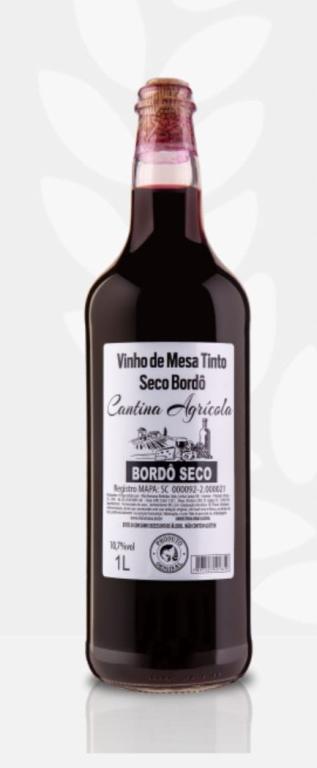VINHO CANTINA AGRICOLA BORDO SECO 1LTR - 12UN