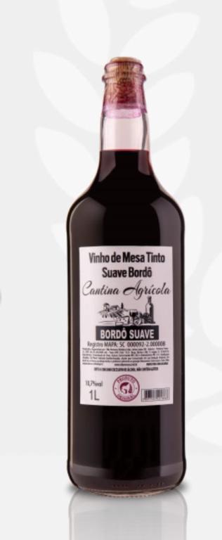 VINHO CANTINA AGRICOLA BORDO SUAVE 1LTR - 12UN