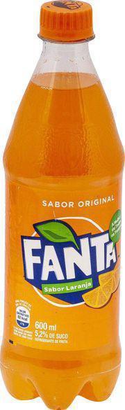REFRIGERANTE FANTA PET LARANJA 600ML FD C/6UN