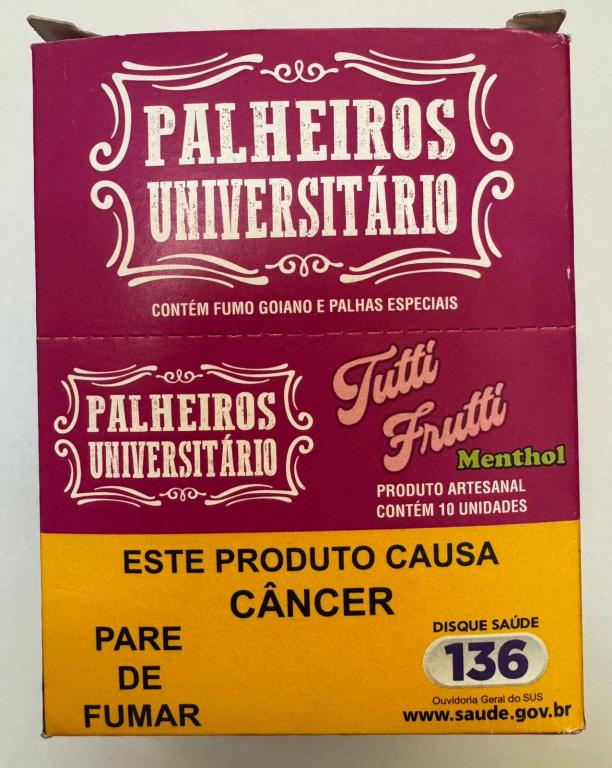 PALHEIRO UNIVERSITARIO TUTTI FRUIT ICE CAIXA 10X10