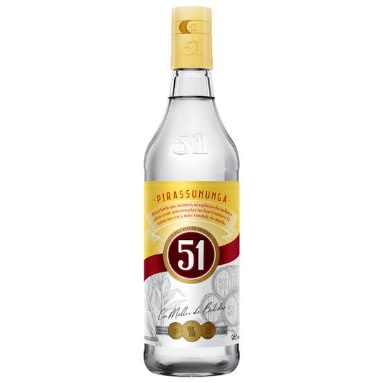 CACHAÇA 51 965ML C/GARRAFA CX 1X12UN
