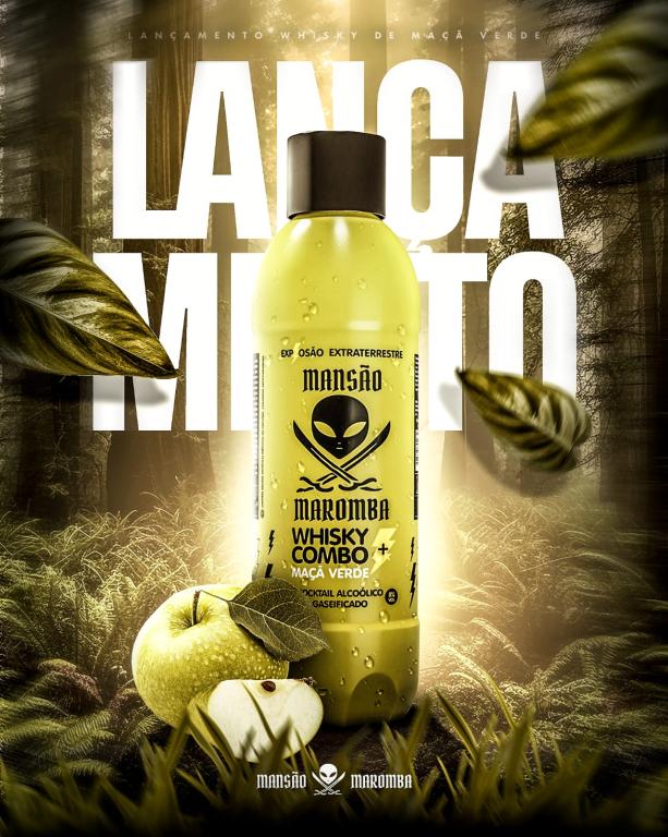 MANSAO MAROMBA WHISKY COMBO + MACA VERDE 1L