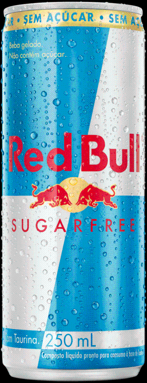 ENERGETICO RED BULL SUGARFREE 250ML CX C/24