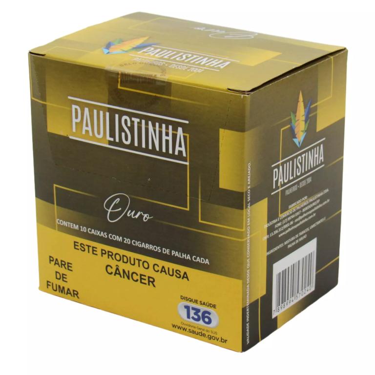 PALHEIRO PAULISTINHA OURO CX 10X20