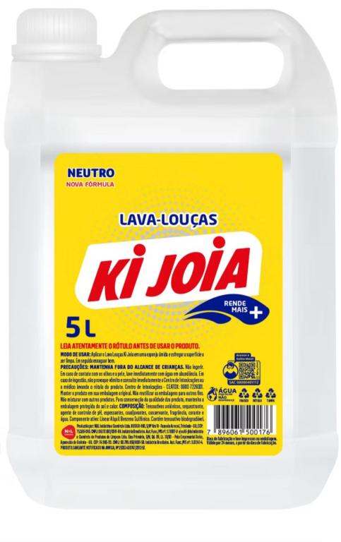 LAVA LOUÇA KI-JOIA NEUTRO 5L UN