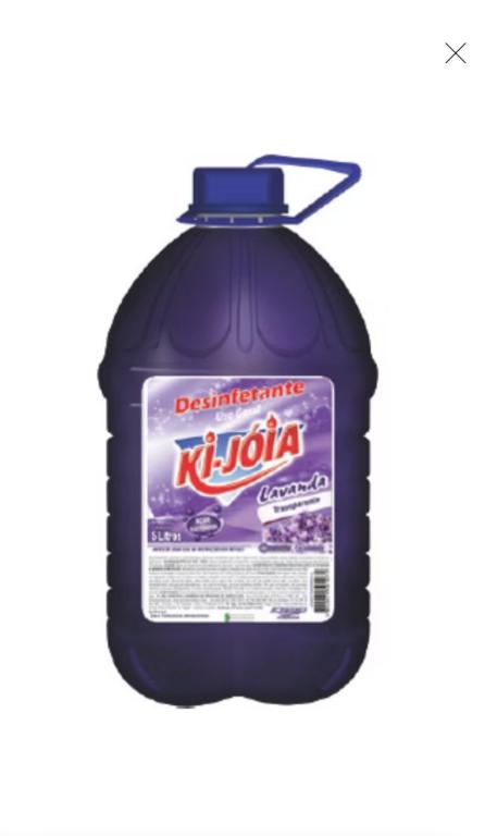 DESINFETANTE KI-JOIA LAVANDA TRANSP 5L UN