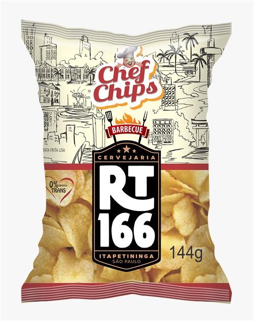 BATATA CHIPS LISA RT BARBECUE 144GR