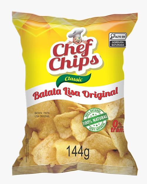 BATATA CHIPS LISA ORIGINAL 144GR