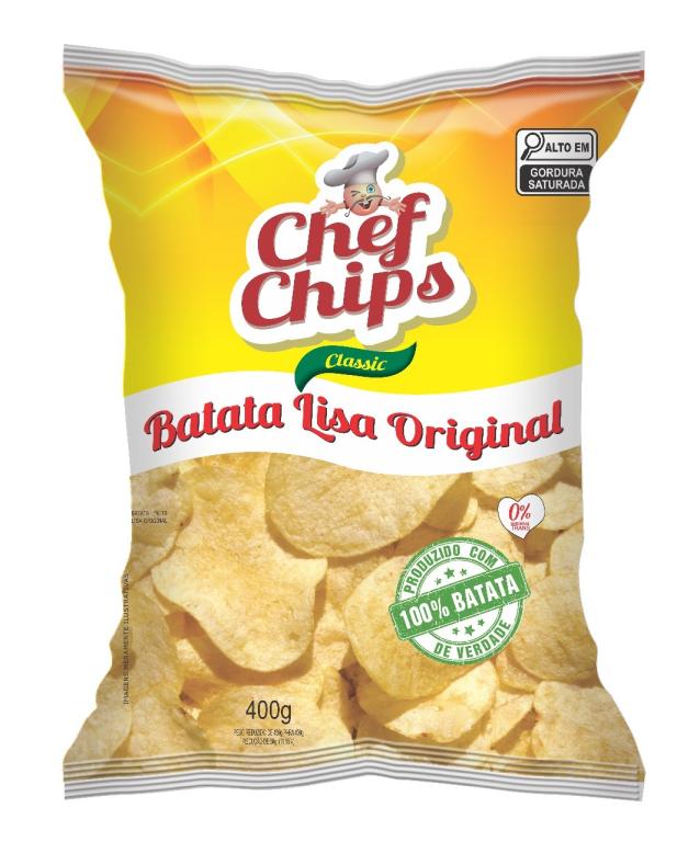 BATATA CHIPS LISA ORIGINAL 400GR