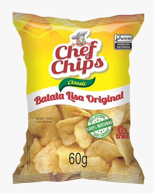 BATATA CHIPS LISA ORIGINAL 60GR