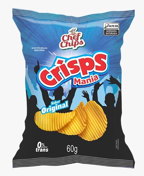 BATATA CRISPS MANIA 60GR ORIGINAL