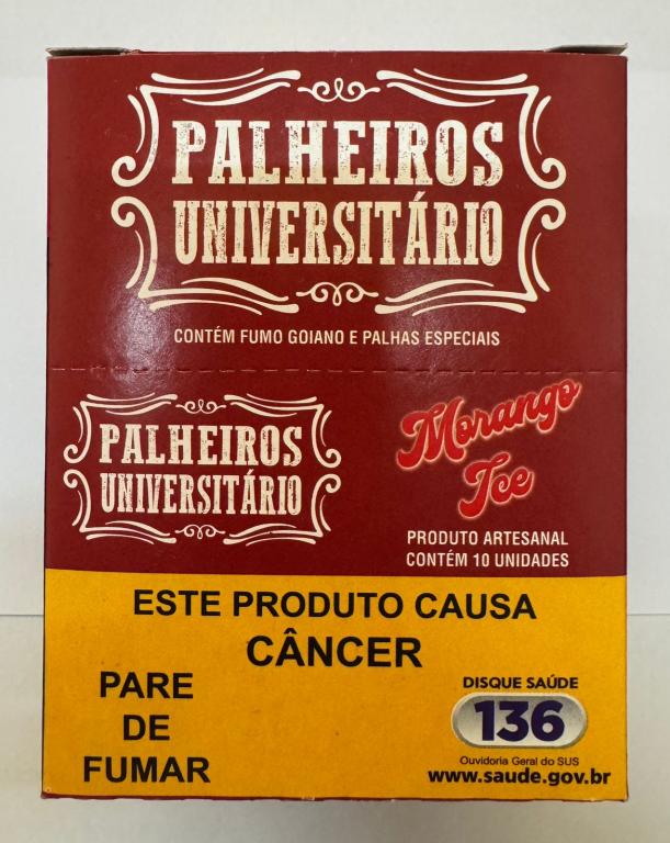PALHEIRO UNIVERSITARIO MORANGO ICE CAIXA 10X10