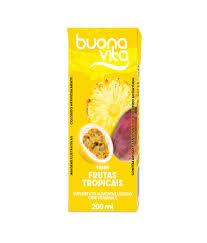 SUCO BUONA VITA FRUTAS TROPICAIS 200ML CX C/27UN