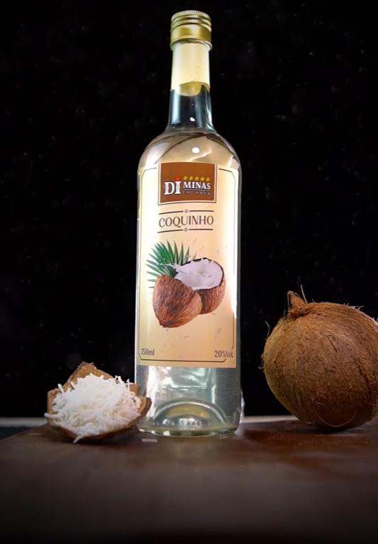 CACHAÇA DI MINAS COCO 750ML