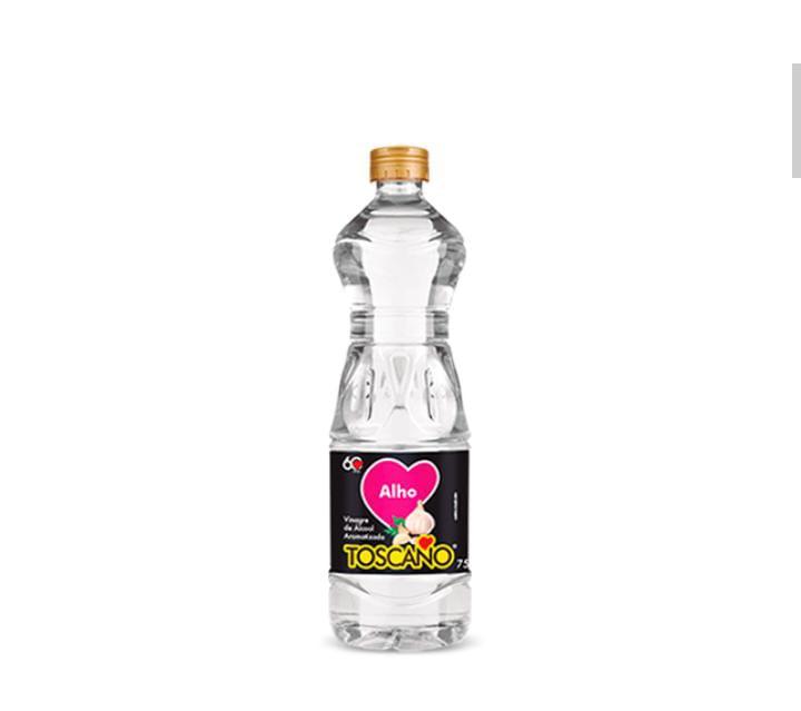 VINAGRE DE ALCOOL TOSCANO C/ALHO 750ML CX 1X12