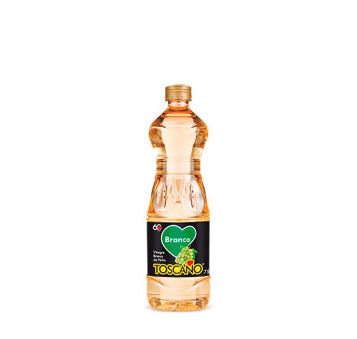 VINAGRE DE VINHO BRANCO TOSCANO 750ML CX 1X12